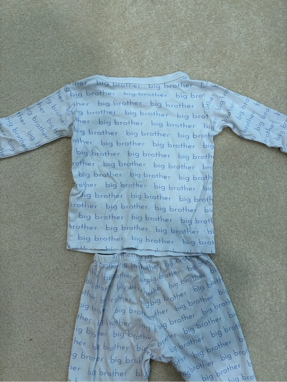 Magnolia Baby Big Brother Pajama Set Size 6